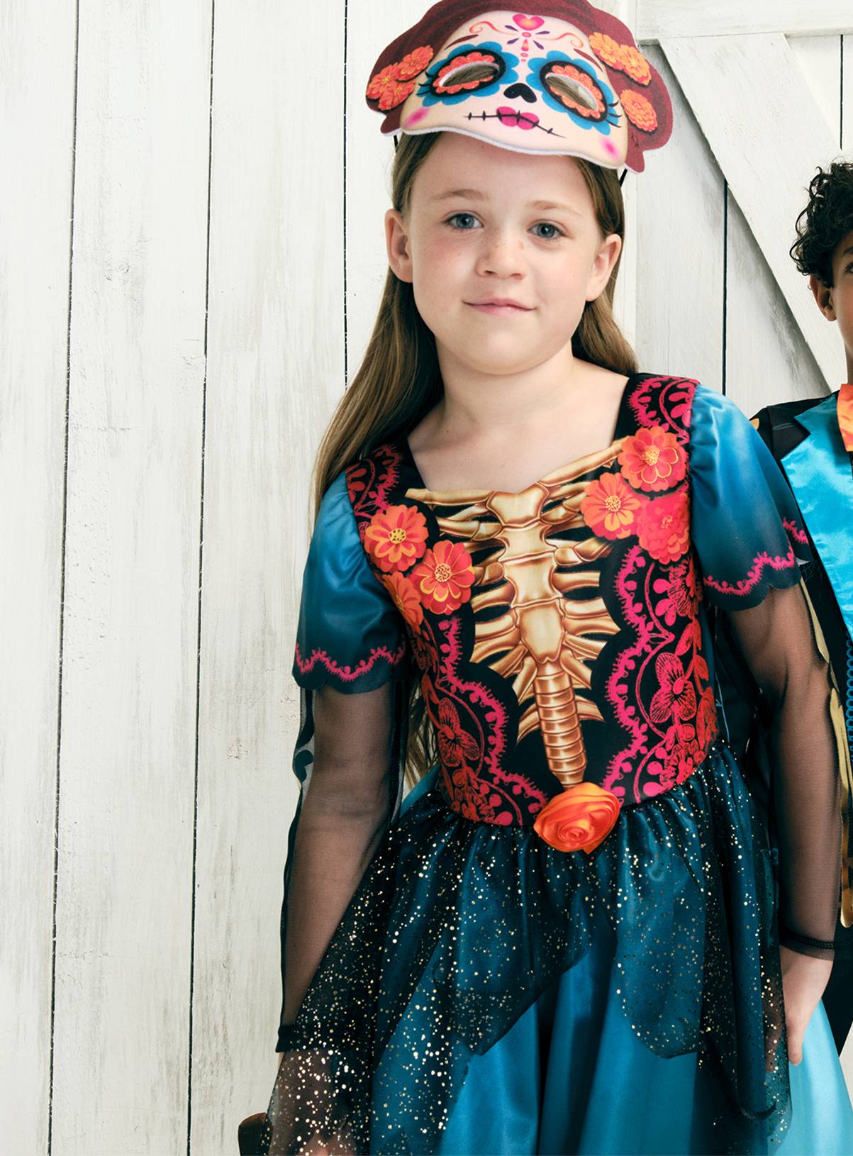 Day of the Dead Fancy Dress Costume 3-4 Years - Image 1
